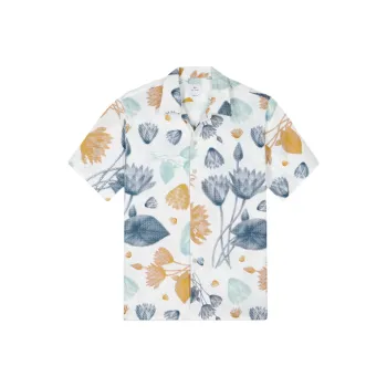 Paul Smith Floral Print Casual Shirt