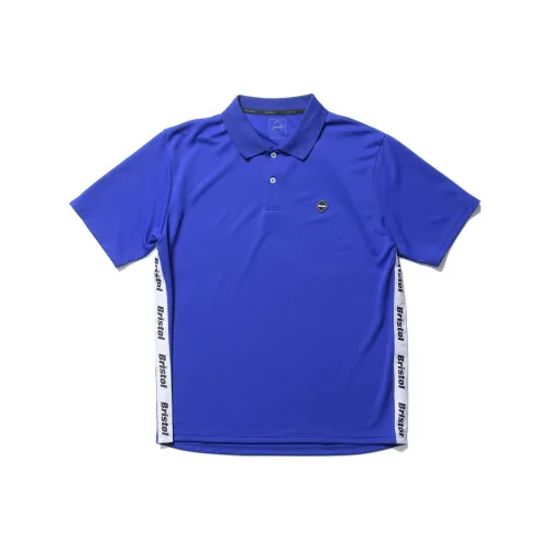 F.C Real Bristol FW24 Polo Shirt Men's Blue