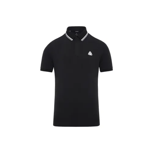LI NING 1990 Golf Series Polo Shirt Men's Black