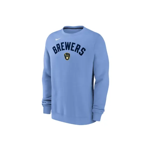nike Rose Milwaukee Brewers Men's nike Rose Mlb Pullover Crew