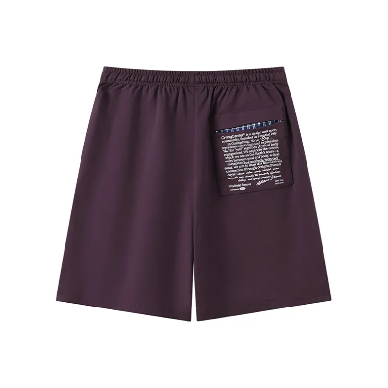 Crying Center Casual Shorts Unisex-12