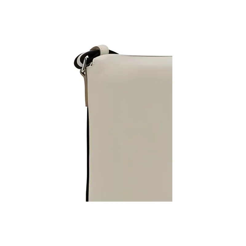 BALLY Genuine Leather Crossbody Bag Shoulder Bag Men's White-4