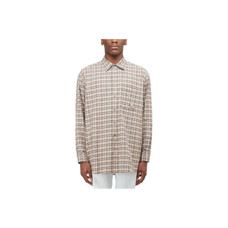 GUCCI Shirts Men Beige-0
