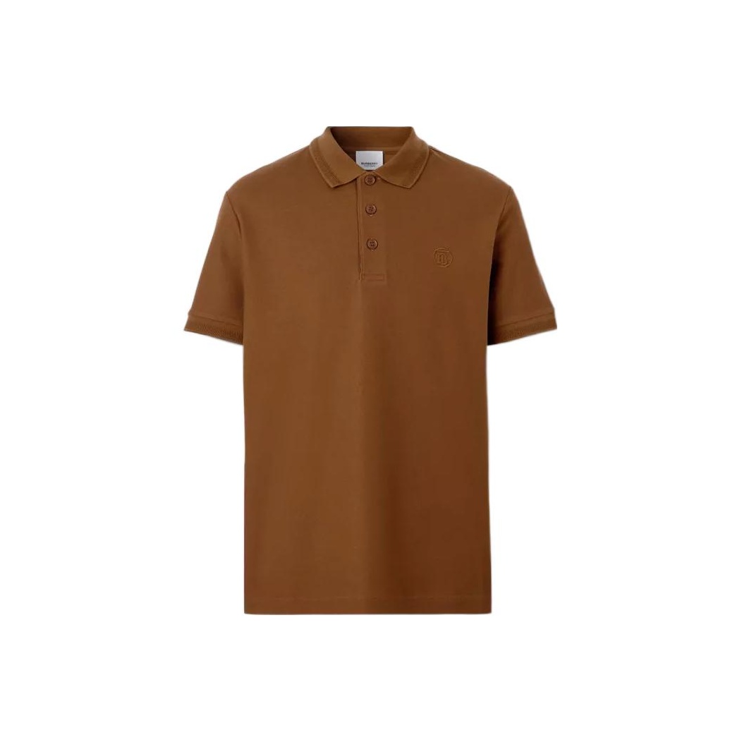 Burberry Polo Shirts Men Dark Brown - POIZON