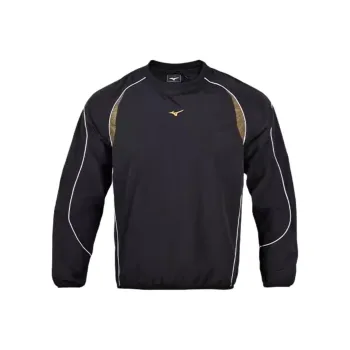 Mizuno Sweatshirt Men's Black Gold