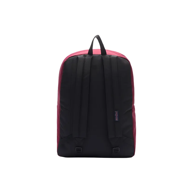 JanSport Polyester Backpack Unisex Burgundy Color-2