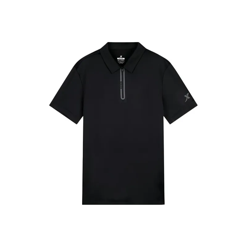 XTEP Polo Shirt Men's Jet Black-0