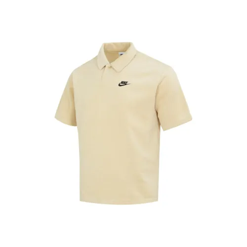 Nike Polo Shirts Men Yellow