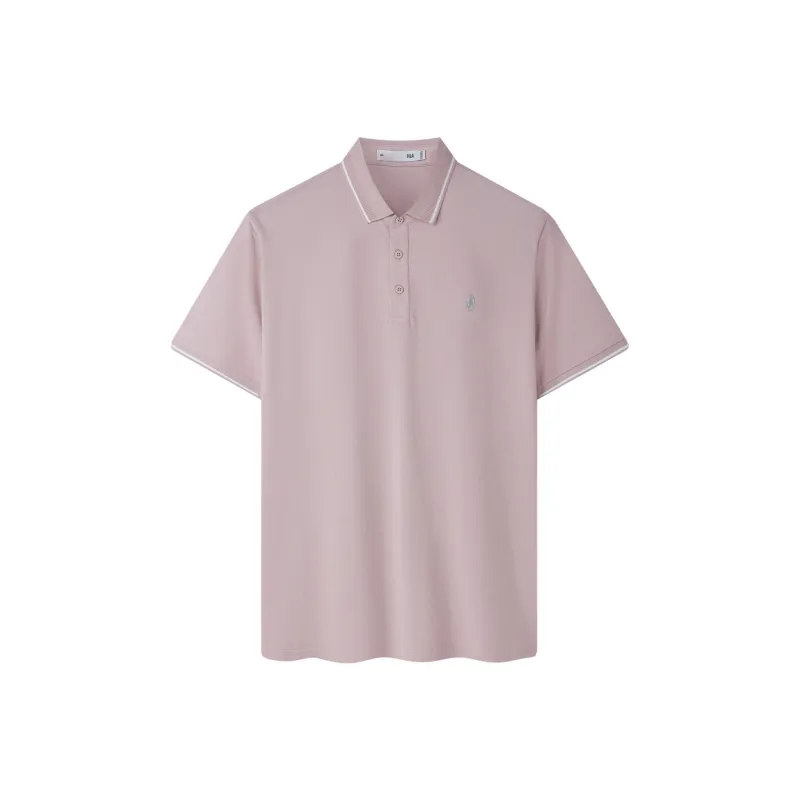 HLA Short Sleeved Polo Shirt Men's-0