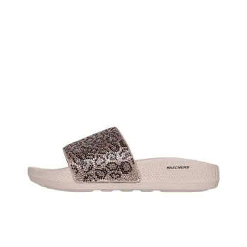 SNOOPY x Skechers Cushioning Slide Slippers Women's Yellow