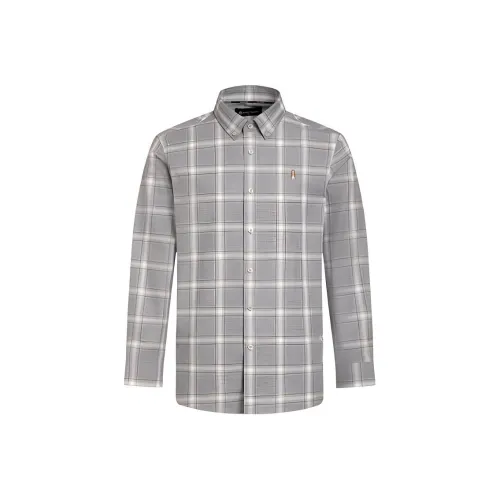 Hush Puppies Shirt Men's Dusty Gray
