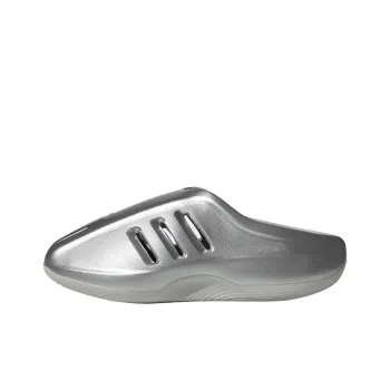 Adidas AdiFOM IIInfinity Mule Slip Resistant Closed Toe Slippers Unisex Silver