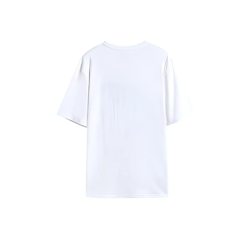 Champion Straight T Shirt US Version Unisex White-1