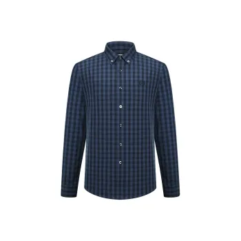 GY Goldlion Shirt Men's Royal Blue