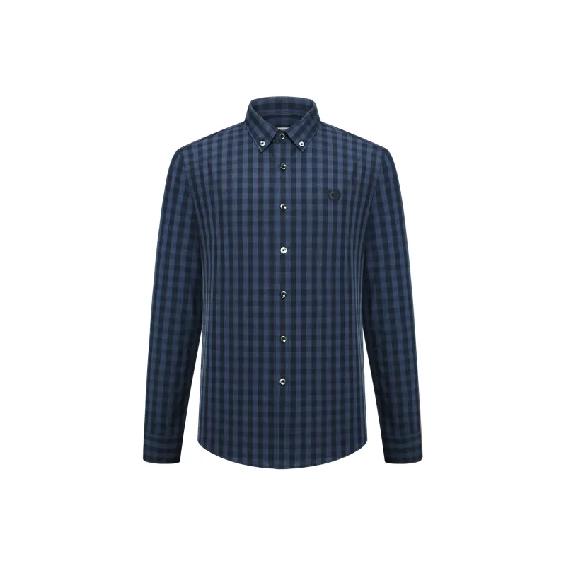GY Goldlion Shirt Men's Royal Blue-0