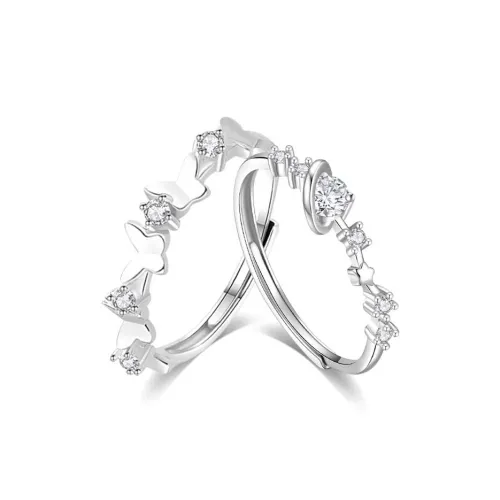 Master Kim Niche Luxury Design Premium Feel Adjustable Ring Women's