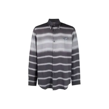 DIESEL Shirts Men Gray