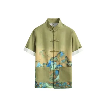 XUANSHENG Shirt Men's Thousands Of Miles