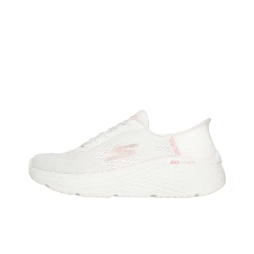 Skechers Max Cushioning Elite 2.0 Low Top Running Shoes Women's White