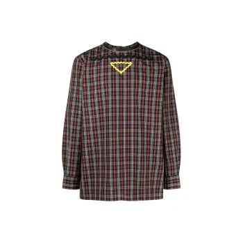 PRADA Shirts Men Brown