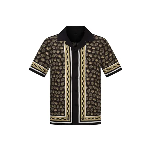 RARE Short Sleeved Shirt Men's Multicolor