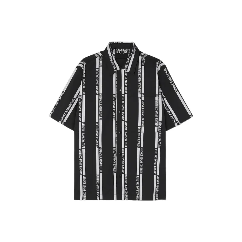 VERSACE JEANS COUTURE Logo print Short sleeved Shirt-0