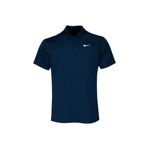 Nike Polo Shirts Men Blue