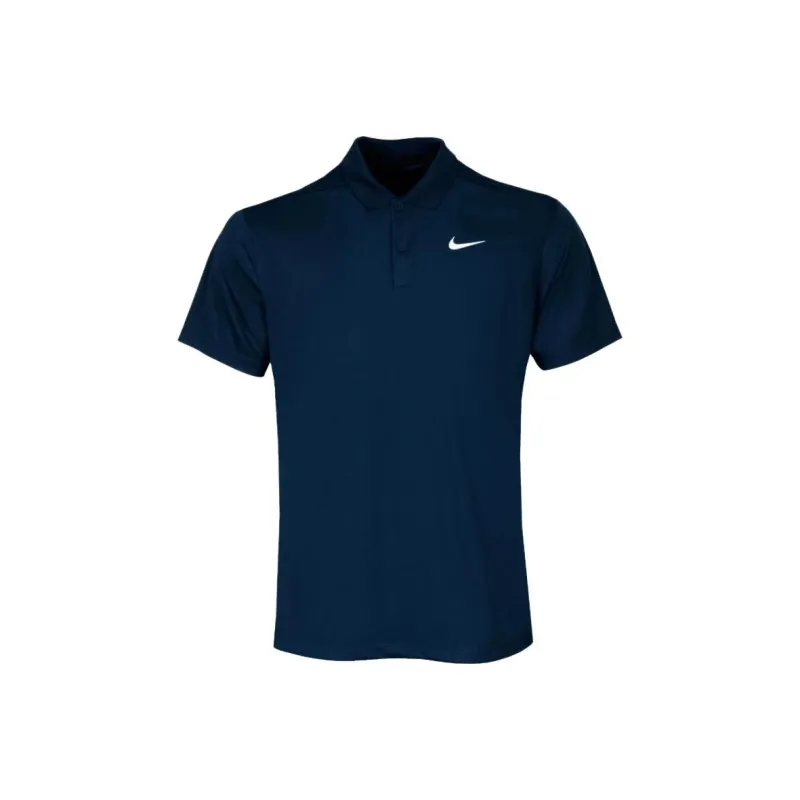 Nike Polo Shirts Men Blue-0