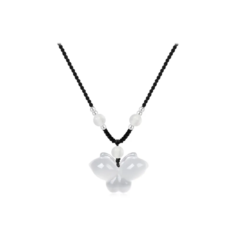 OSSINMI Chalcedony Necklaces Women's-4