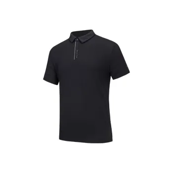 Anta Variety Training Collection Polo Shirt Men's Basic Black