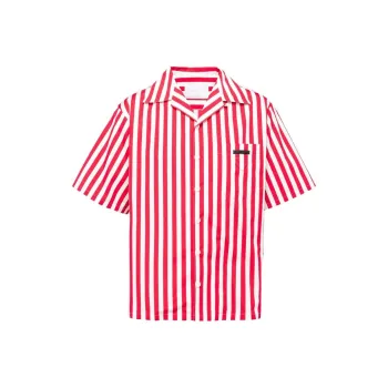 PRADA Shirts Men Red