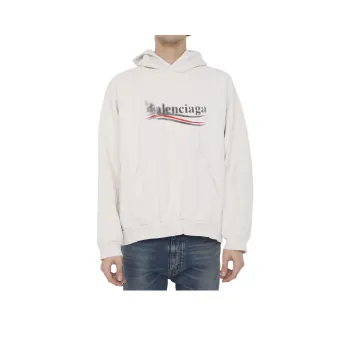 Balenciaga Logo Printed Hoodie
