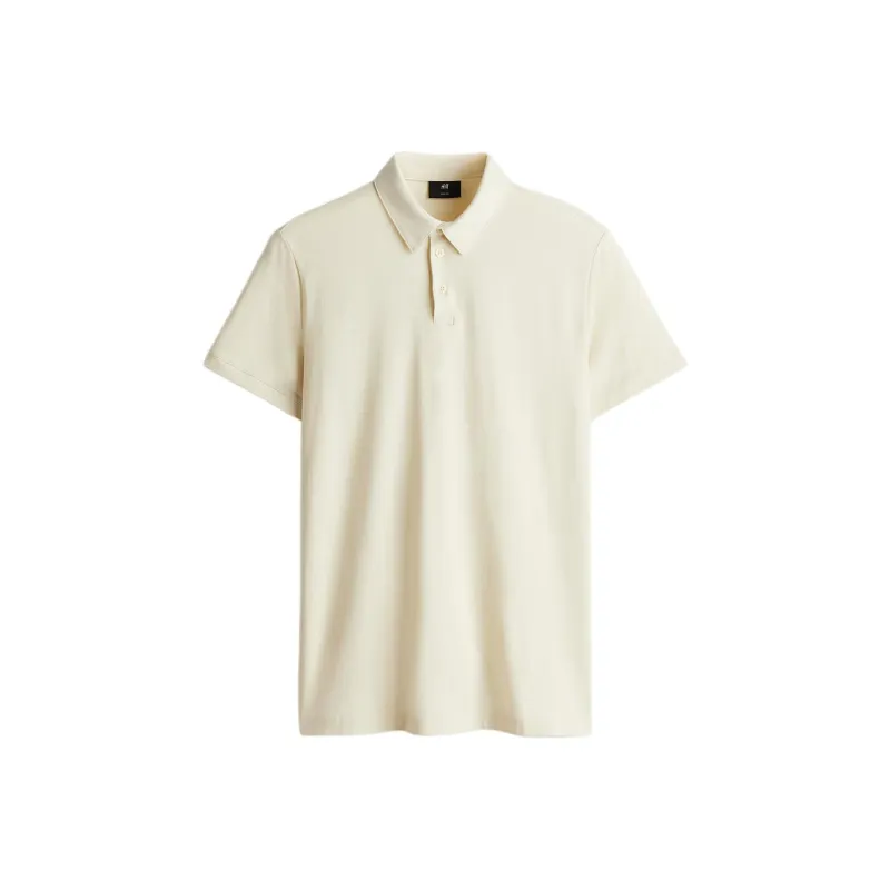 H&M Polo Shirt Men's Light Beige-0
