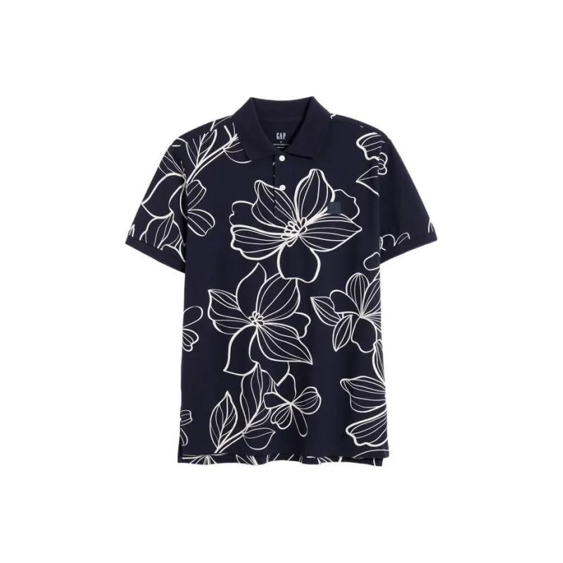 GAP Polo Shirts Men Black-0