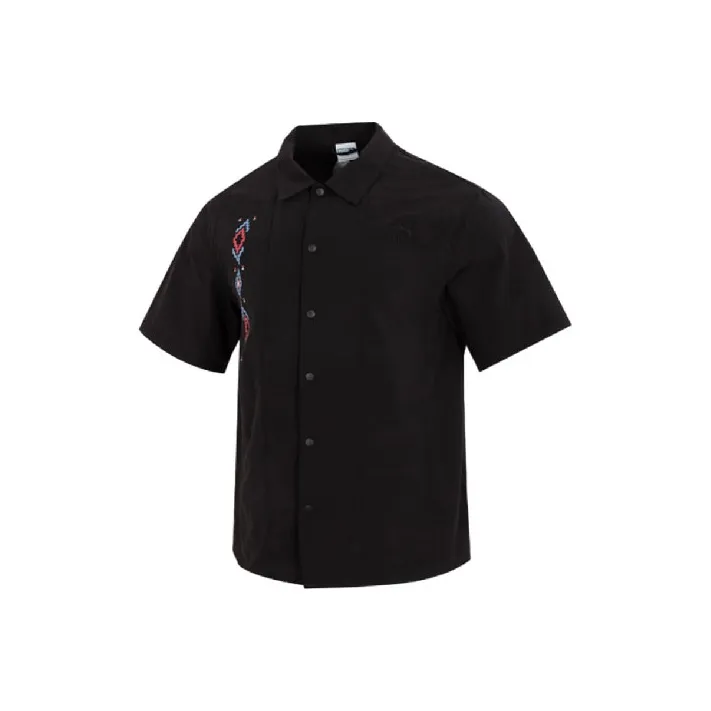 PUMA Prairie Resort Shirts Men Black-0