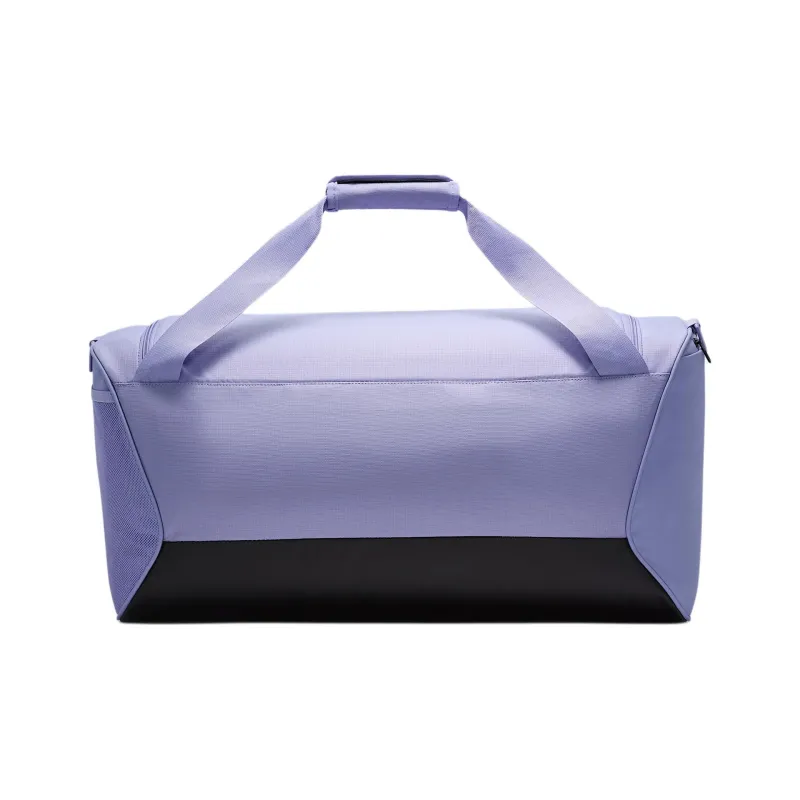 Nike Brasilia Polyester One Shoulder Crossbody Handbag, Travel Bag 60L Unisex Light Purple-3