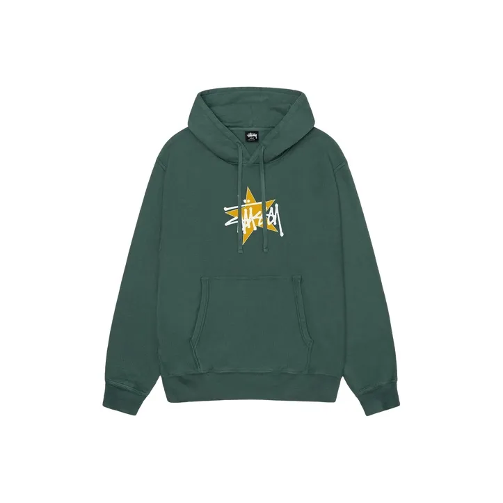 Stussy Star Hoodie Pigment Dyed-0