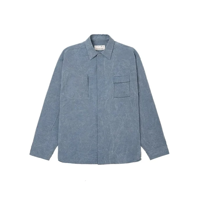 OVERCOOL Shirt Unisex Gray Black/Gray Blue-4