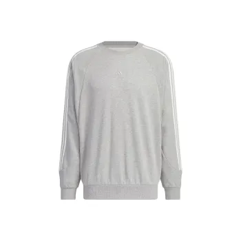 Adidas 3-STRIPES CREW SWEATSHIRT Sweatshirt Unisex Medium Heather Gray