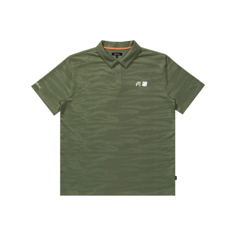 Malbon Golf X UNDEFEATED Malbon Golf Collaboration Polo Shirts Unisex-0