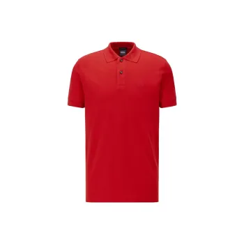 HUGO BOSS Polo Shirts Men Red