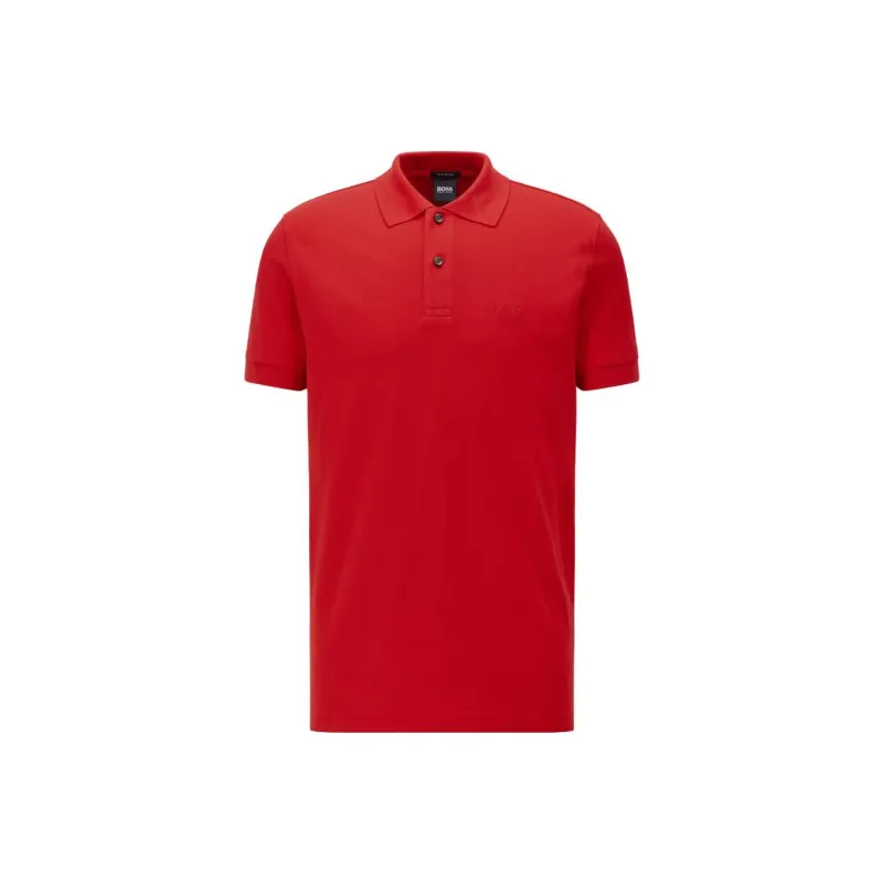 HUGO BOSS Polo Shirts Men Red-0