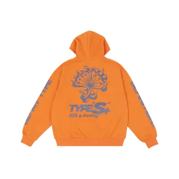 Snowday x STA TypeS Sweatshirt Unisex Orange Red