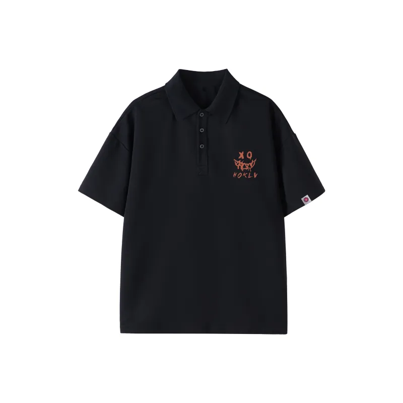 HOKLV Polo Shirts Unisex-2