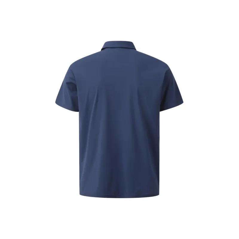SALOMON Polo Shirt Men's Dark Blue-1