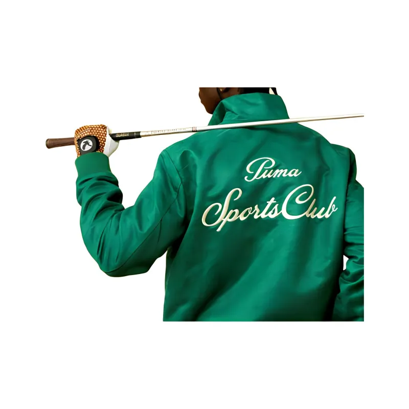 PUMA Jackets Men Green-3