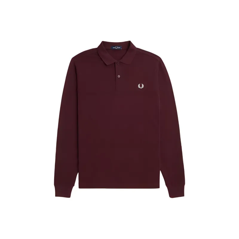 FRED PERRY Logo embroidered Polo Shirt-0