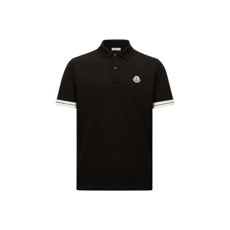 Moncler Logo Piquet Polo Shirt-0