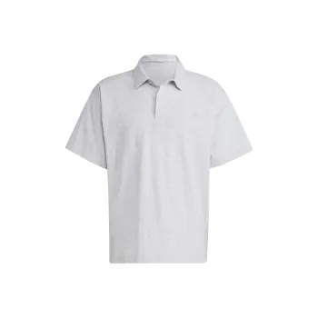 Adidas Originals Essentials Polo Shirts Men Light Heather Gray