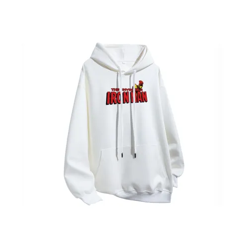 MARVEL Puffer Jackets Unisex White